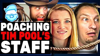 Poaching Tim Pool Staff Timcast IRL Hosts Join The Quartering [upl. by Ohara707]