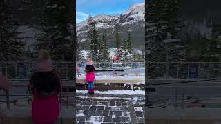 Travel Alberta  Banff Upper Hot Springs View shorts [upl. by Nappie]