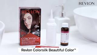 How To Use ColorSilk Beautiful Color  Revlon [upl. by Akfir]