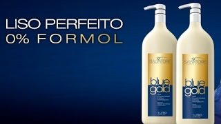 Salvatore Blue Gold  Escova Progressiva Sem Formol  Tutorial  Beleza de Mulher [upl. by Attenaj526]