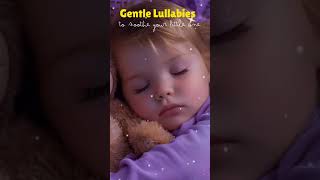 💜 Calm Lullabies with White noise for a Restful Baby 💜 shorts lullaby lullabymusic [upl. by Yarak]