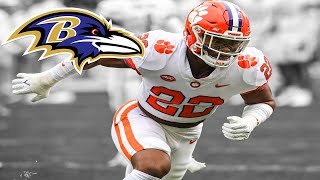 Trenton Simpson Highlights 🔥  Welcome to the Baltimore Ravens [upl. by Tabber]