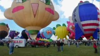 Balloon Fiesta Time Lapse [upl. by Ianej]