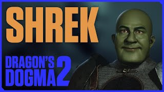 Create Shrek in Dragons Dogma 2 Character Creator  Funny character [upl. by Anirhtak]