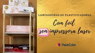 Laminadora e plastificadora Minc [upl. by Jenkins117]