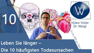 Tod amp Todesursachen Wissen Sie woran wir am häufigsten versterben Aufpassen amp länger leben 👍 [upl. by Netsirk28]