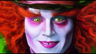 Alice in Wonderlands MAD HATTER  speedpainting by Nico Di Mattia [upl. by Dripps852]