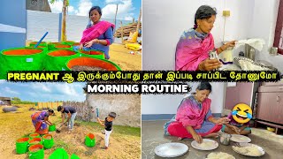 நம்ம வீட்டு Garden க்கு கடுமையா வேலை நடக்குது பாருங்க Morning Routine 🤣 Vinoth Seetha [upl. by Manon]