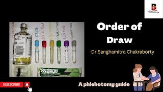 3 Phlebotomy Order of Draw  Blood Collection [upl. by Ibot]