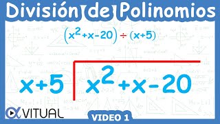 División de Polinomios [upl. by Supat]