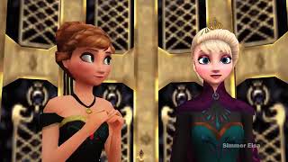 MMD  Frozen CHOCOLATE  Elsa amp Anna  Elsanna Simmer Elsa [upl. by Urd]