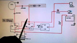 2 Speed Electric Cooling Fan Wiring Diagram [upl. by Amatruda]