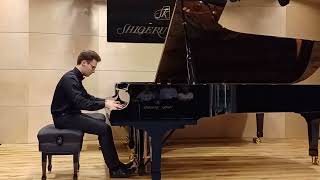 Michał Selwesiuk LIVE  F Chopin  Etude in A Flat major op 10 nr 10 in KAWAI Showroom [upl. by Amlet981]