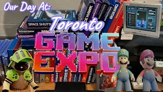 Our Day at Toronto Game Expo 2024 Retro Consoles amp Video Games Merch Fencing and Thunder Glove [upl. by Bart]