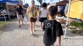 daughters and grandson buyers food at sabalu markets [upl. by Sorel]