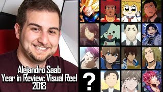 Year in Review Alejandro Saab  Visual Reel 2018 [upl. by Bennion424]