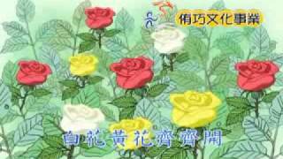 侑巧閩南語台語兒歌欣賞玫瑰花 [upl. by Anot]