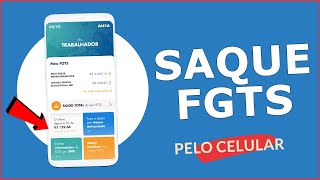 Saque FGTS  Saque Digital Para Qualquer Banco [upl. by Ahtenak]