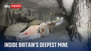 Inside Britain’s deepest mine [upl. by Ellie]