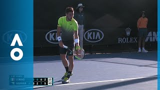 Paolo Lorenzi v Damir Dzumhur match highlights 1R  Australian Open 2018 [upl. by Avehs]