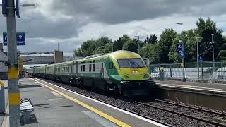 Irish Rail Class 201MK4 Intercity Hazelhatch amp Celbridge [upl. by Lazare]