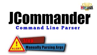 JCommander Parsing Java Command Line Arguments [upl. by Stanislaw593]