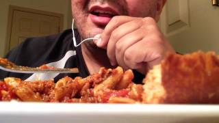 Asmr 16 Pasta Healthy version with a not so healthy dessert Jajaja [upl. by Zrike]