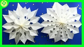 Jak zrobić  Gwiazdka z papierowych torebek  How to make  Paper Bag Star [upl. by Sotos]