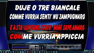 Massimo Ranieri Lacreme Napulitane  Karaoke [upl. by Neerehs820]