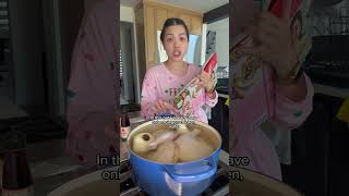 Making chicken pho but make it My’s way part 1 of 3 [upl. by Alaekim]