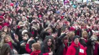 One Billion Rising  lItalia balla contro la violenza sulle donne [upl. by Kazimir751]