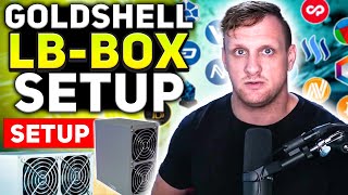 How to Setup Goldshell LB Box  How to Mine LBC LBRY [upl. by Otilia]