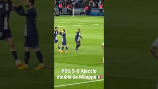 PSGAjaccio  doublé de Mbappé🇫🇷 psg football mbappe [upl. by Ajssatan]