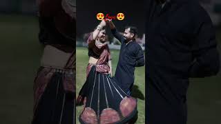 Cute couple dance gippis mom dad viralvideo shorts garba dance [upl. by Coppins29]