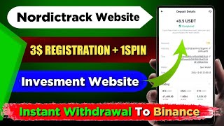 Nordictrack website  Online earning website  online earning website 2024  online earning app [upl. by Nayt]