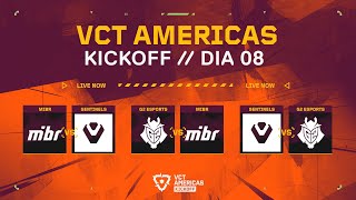 VCT Americas Kickoff  PlayIn Dia 8 [upl. by Ais]