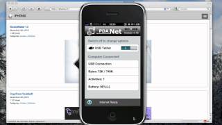 PDANet Modem 3G USB iPhone [upl. by Grenier]