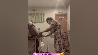 NORMAL SPONTANEOUS DELIVERY🥰  Unassisted birth  birth vlog [upl. by Suoivatnod]