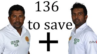 Rangana Herath and Dilruwan fight for 136 Runs [upl. by Asiar]