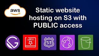 Host a secure static website on AWS S3 React App  Public S3  CloudFront  AWS solutions  02 [upl. by Ives]