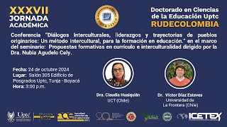 Conf “Diálogos Interculturales liderazgos y trayectorias de pueblos originarios Jornada XXXVIII [upl. by Rollecnahc]