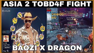 Mir4Ted and Dragon team vs BAOZI and Butcher team  Asia 2 TOBD4F fight  hof vs ff [upl. by Cahn]