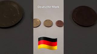 Deutsche Mark Coins musik music currency shorts [upl. by Norramic]