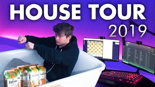 NEW HOUSE TOUR 2019  Inside the Chessbrah Team House [upl. by Siednarb217]