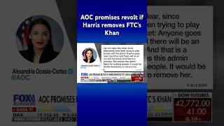 AOC issues dire warning to VP Harris shorts [upl. by Farrel]