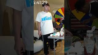 AMP vs Matt Stonie 4v1 kaicenatstream kaicenatfunnymoments mattstonie foodchallenge food [upl. by Enellij146]