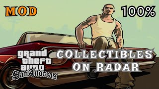 GTA San Andreas  Collectibles Locations  Coletáveis MOD  PC Only [upl. by Esir466]