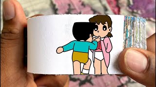 Doraemon Cartoon Flipbook 157  Suneo Lifts Shizuka Skirt Flip Book  Flip Book Artist 2023 [upl. by Maurizia]