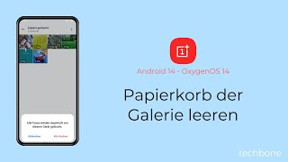 Papierkorb der Galerie leeren  OnePlus Android 14  OxygenOS 14 [upl. by Bronnie]