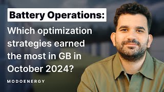 Battery Operations GB Which optimisation strategies earned the most in October 2024 [upl. by Schaper595]